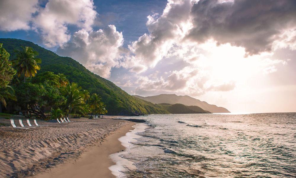 Carambola Beach Resort St. Croix, Us Virgin Islands Fountain Bagian luar foto